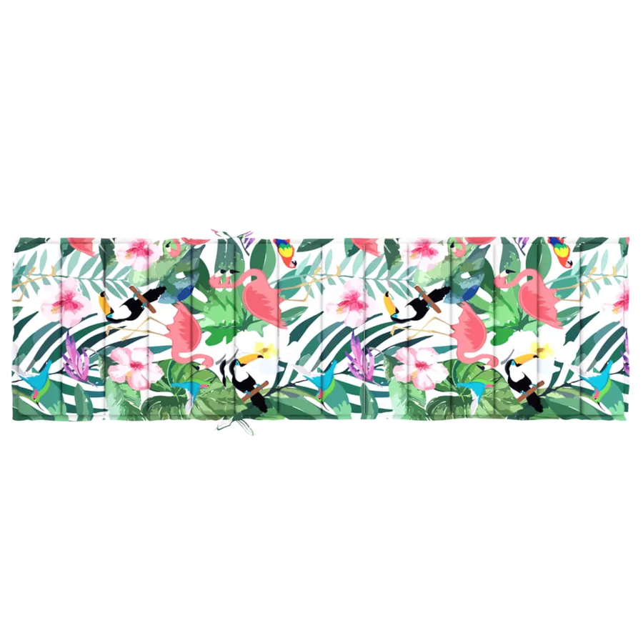 Coussin de chaise longue multicolore tissu oxford - 5