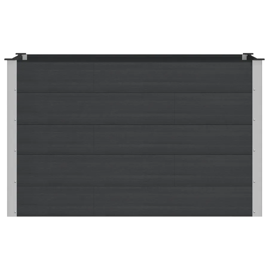 Jardinière surélevée Noir 150 x 100 x 91 cm - 3
