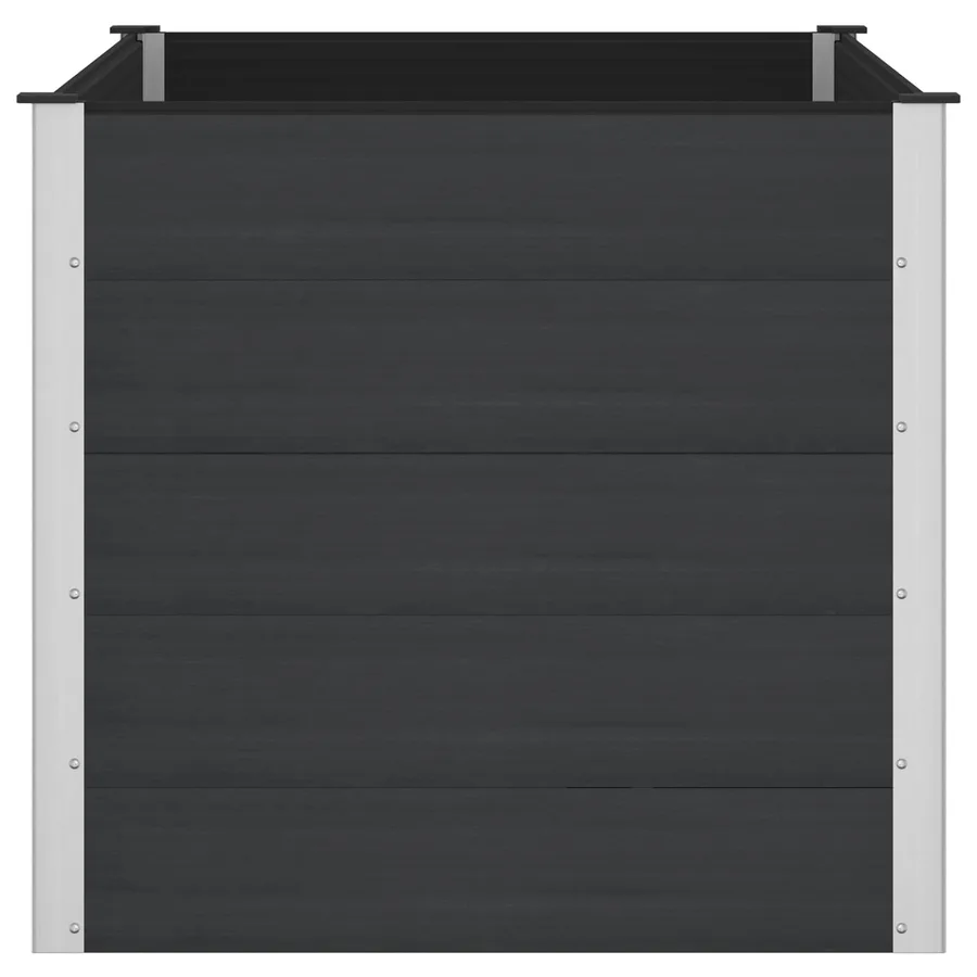 Jardinière surélevée Noir 150 x 100 x 91 cm - 4