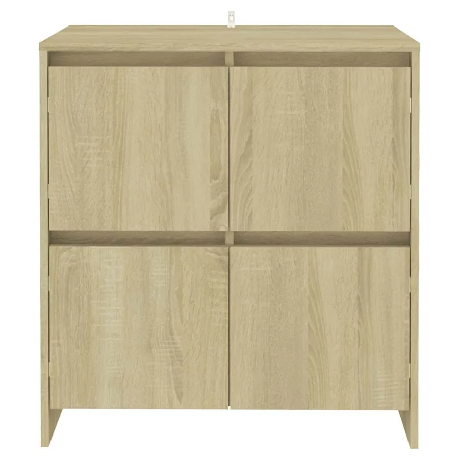 Buffets 2 pcs Chêne Sonoma 70x41x75 cm Bois d'ingénierie - 3
