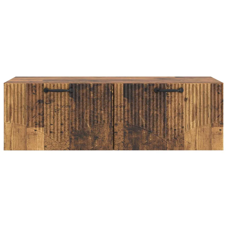 Meuble TV mural Bois ancien 98 x 41 x 30 cm Bois d'ingénierie - 6