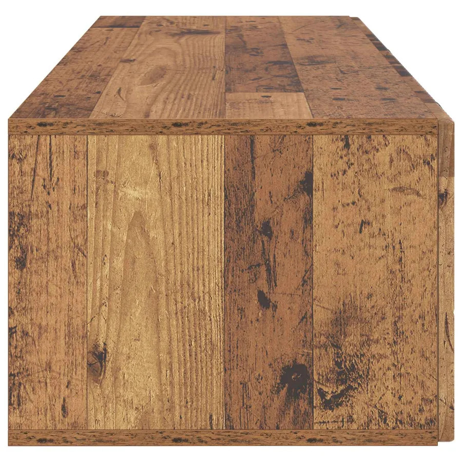 Meuble TV mural Bois ancien 98 x 41 x 30 cm Bois d'ingénierie - 7