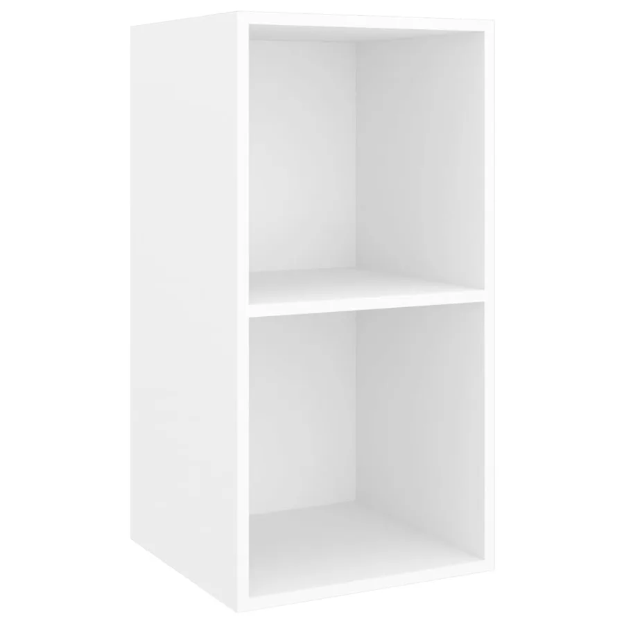Ensemble de meuble TV 3 pcs Blanc Bois d'ingénierie - 4