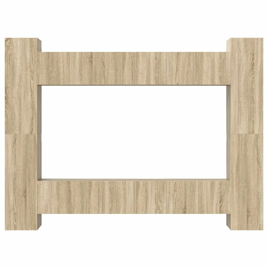 Ensemble de meubles TV 10 pcs Chêne sonoma Bois d'ingénierie - 9