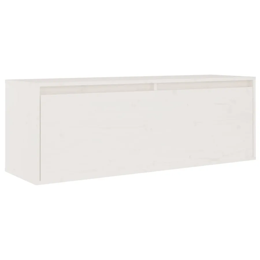 Meubles TV 5 pcs Blanc Bois massif de pin - 5
