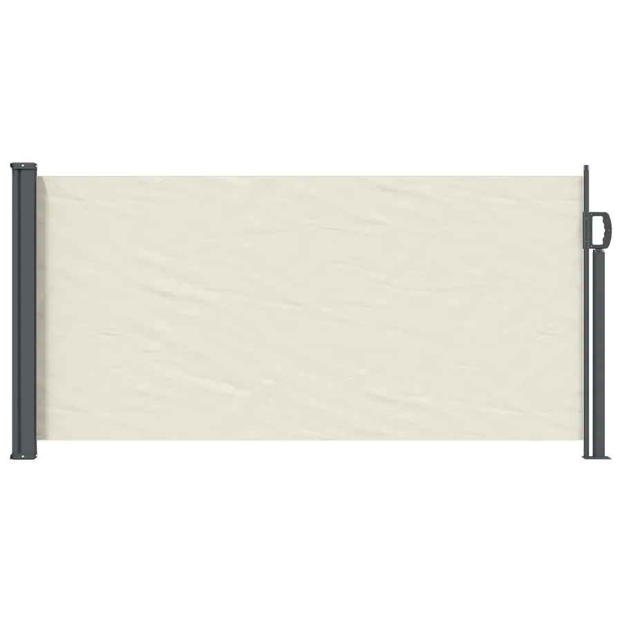 Store latéral rétractable 100 x 300 cm 100% polyester fer acier