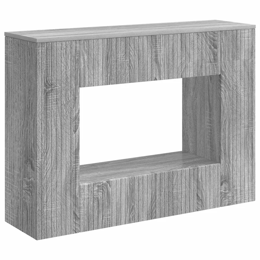 Table console Gris Sonoma 101 x 29 x 74 cm Bois d’ingénierie - 2
