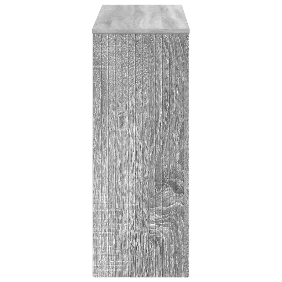 Table console Gris Sonoma 101 x 29 x 74 cm Bois d’ingénierie - 6