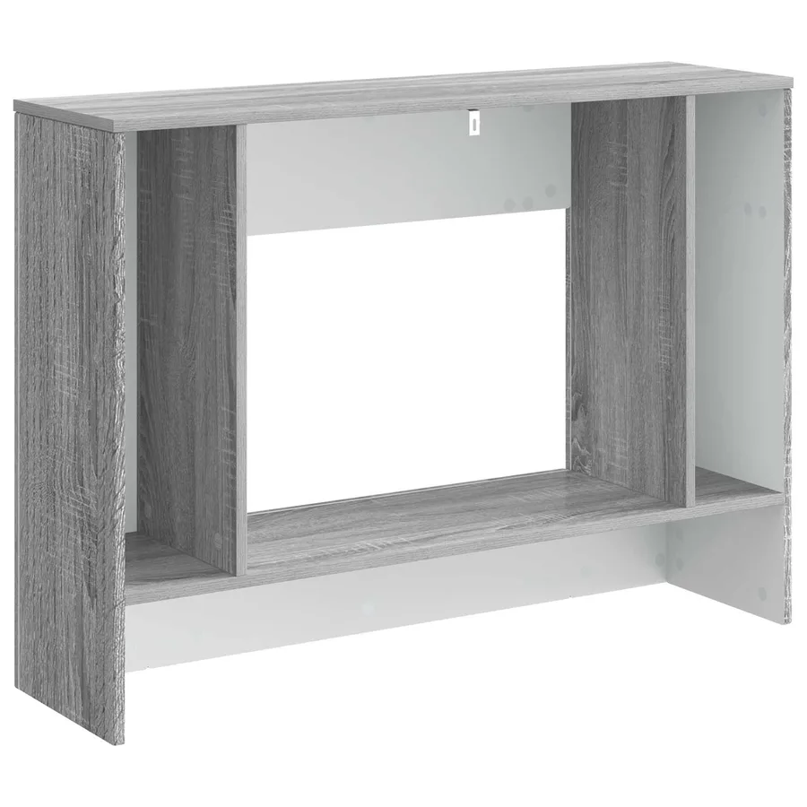 Table console Gris Sonoma 101 x 29 x 74 cm Bois d’ingénierie - 7