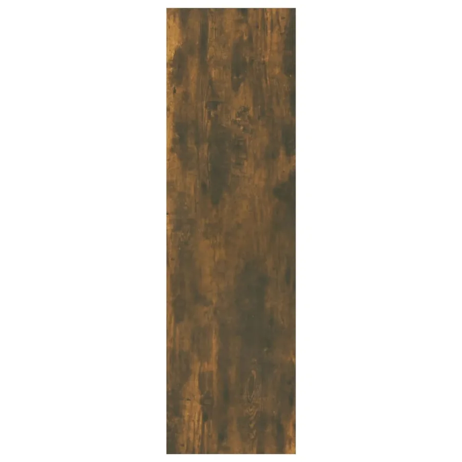 Bibliothèque/Séparateur de pièce Chêne fumé Bois d'ingénierie - 6
