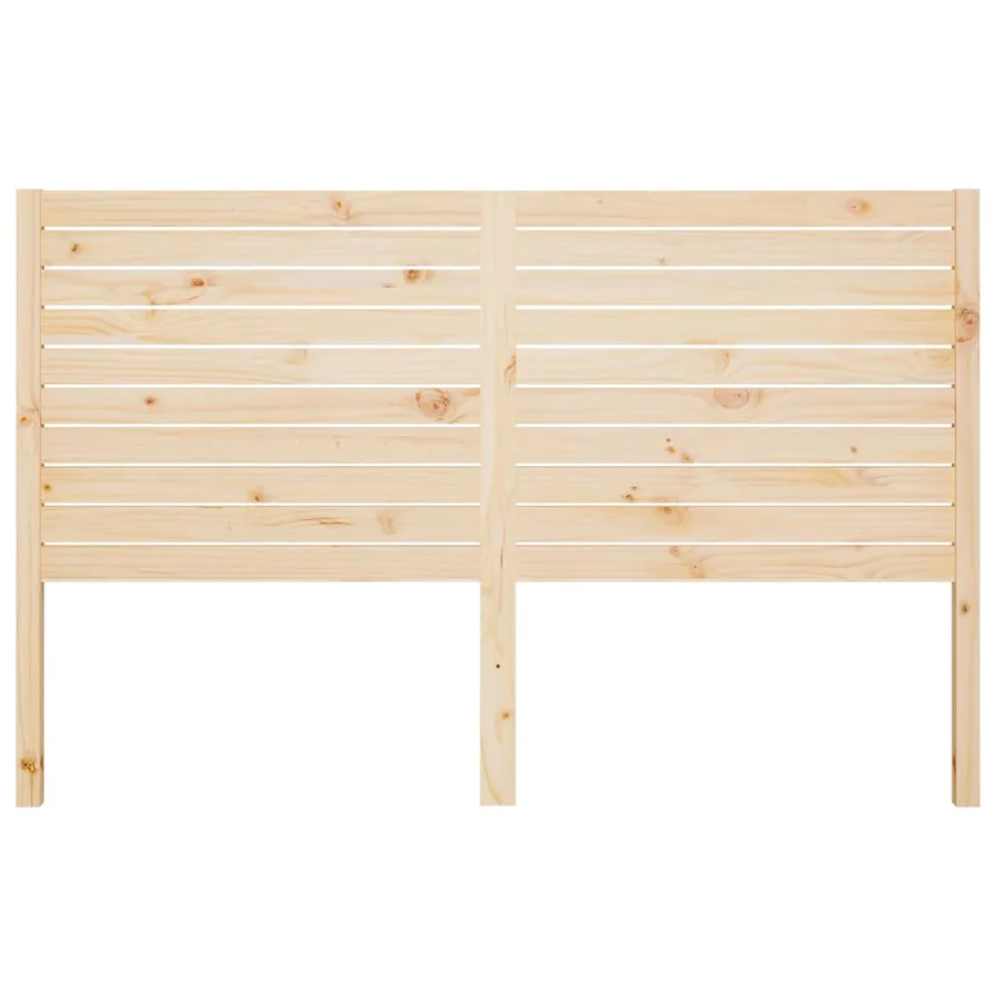 Tête de lit 206x4x100 cm Bois massif de pin - 3