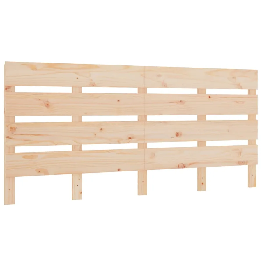 Tête de lit 200x3x80 cm Bois massif de pin - 2