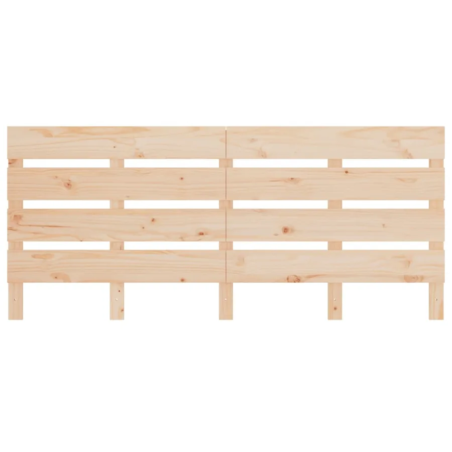 Tête de lit 200x3x80 cm Bois massif de pin - 4