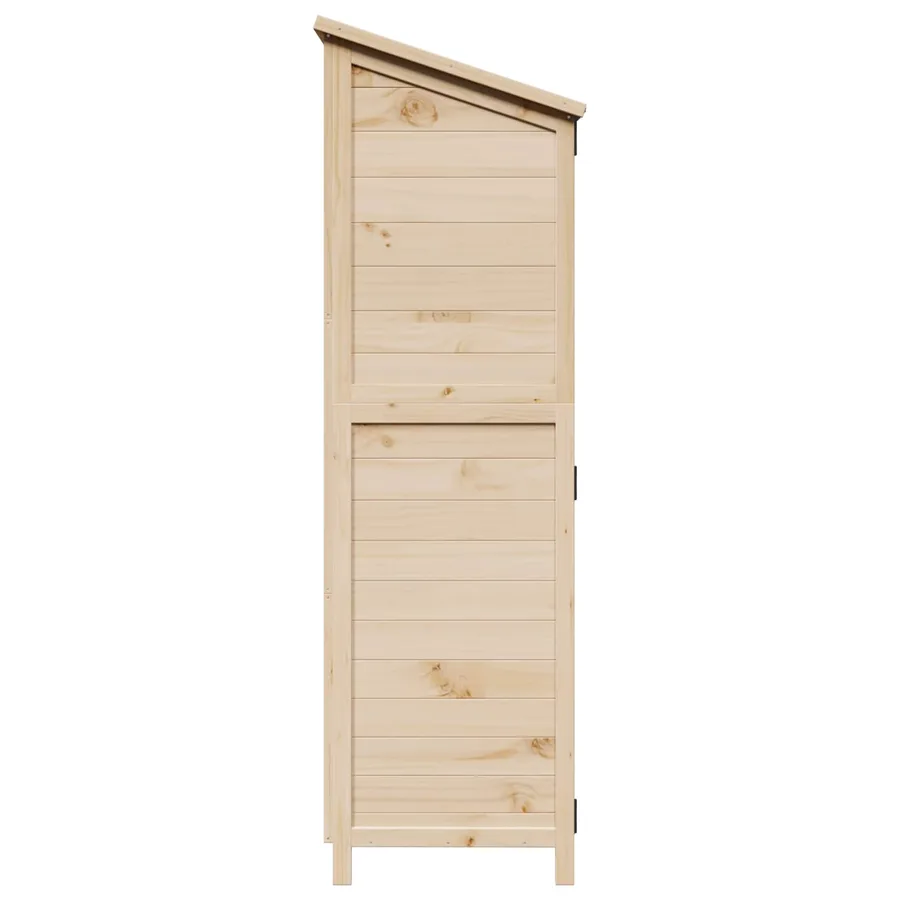 Abri de jardin Naturel 106 x 56 x 176,5 cm Bois de Sapin Massif - 6