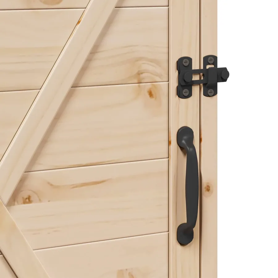 Abri de jardin avec toit Naturel 59,5 x 56 x 113,5 cm - 9