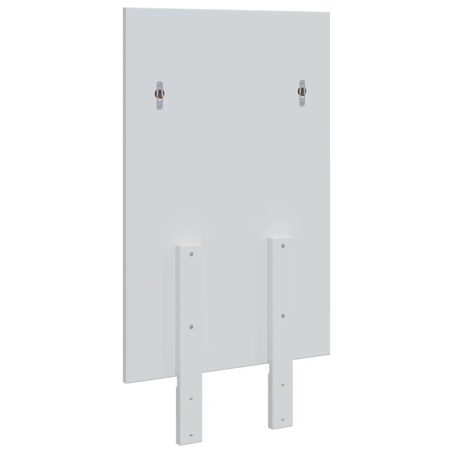 Miroir FAUSKE Blanc 43 x 3,5 x 77 cm Rectangulaire - 5