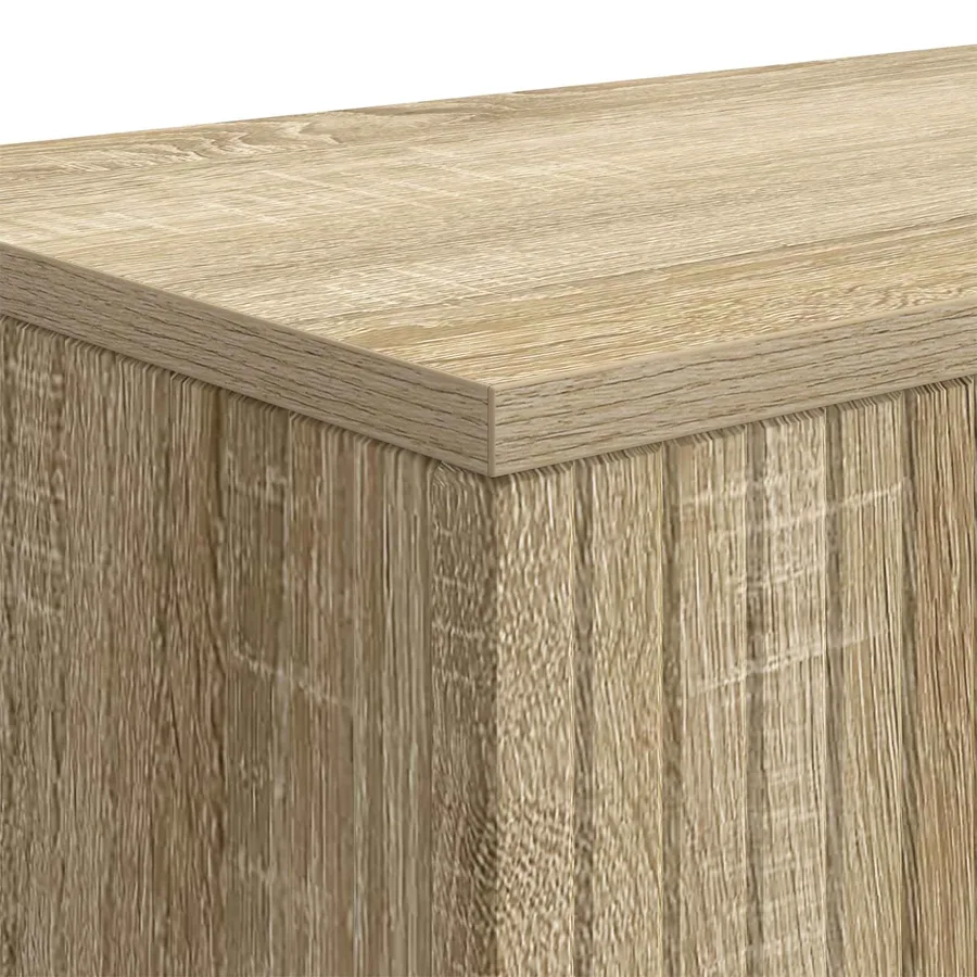 Table console Chêne Sonoma 155 x 29 x 74 cm Bois d’ingénierie - 8