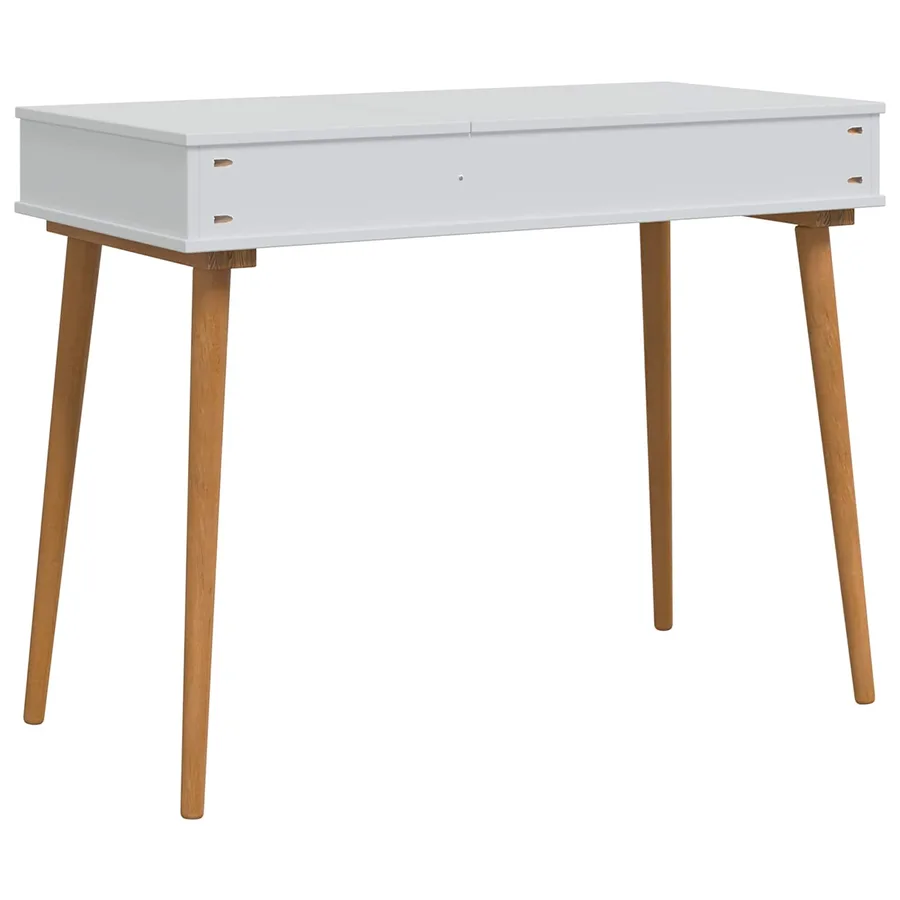 Table de Toilette FAUSKE Blanc 100 x 50 x 78 cm - 5