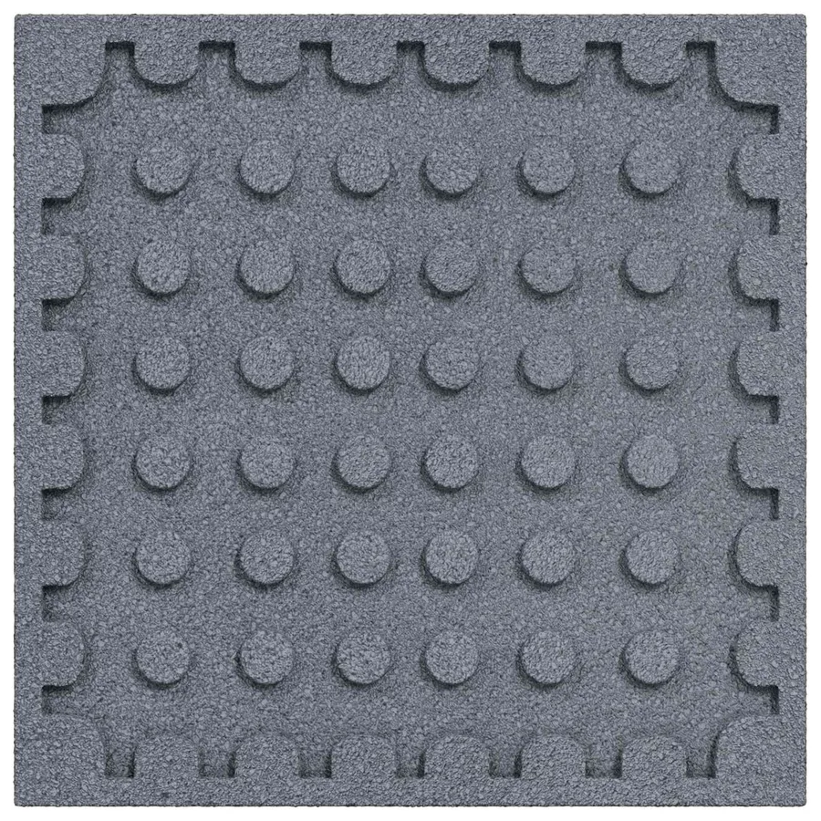 Dalles de Protection Anti-Chute 24 pcs Gris 50 x 50 cm - 3
