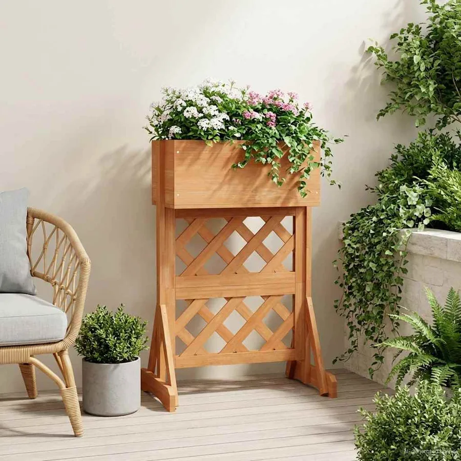 Trellis de jardin vertical Orange 48 x 30 x 70,5 cm - 4