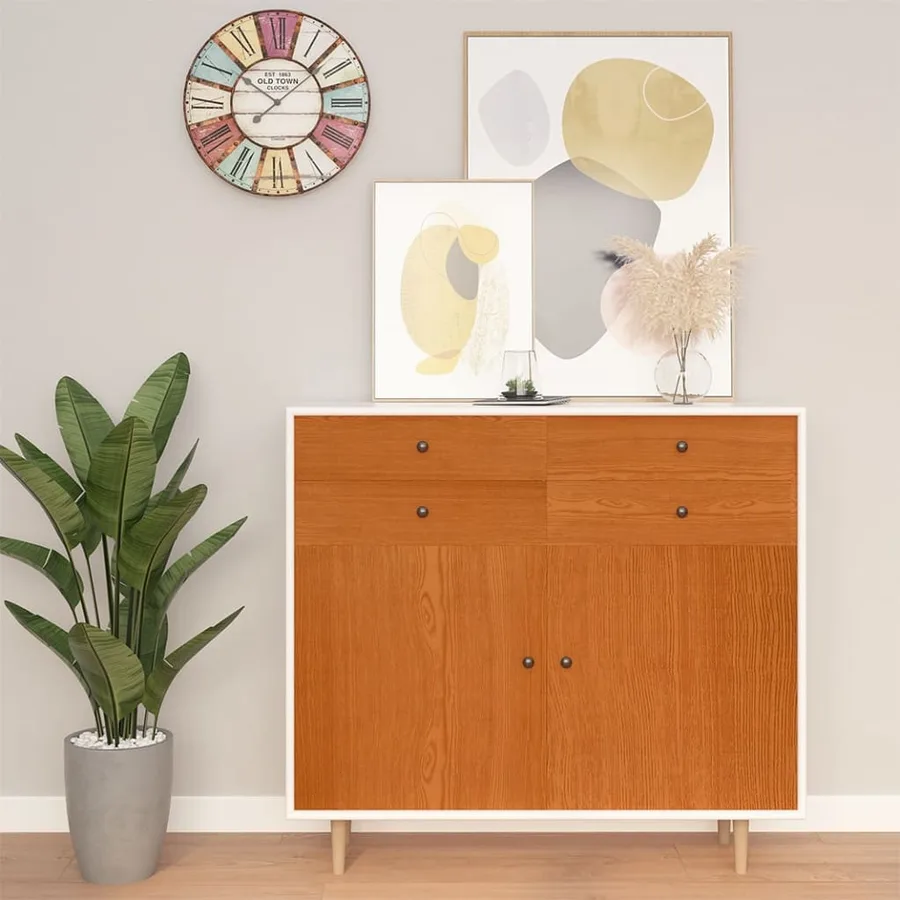 Film autoadhésif pour meubles Chêne clair 500x90 cm PVC - 3