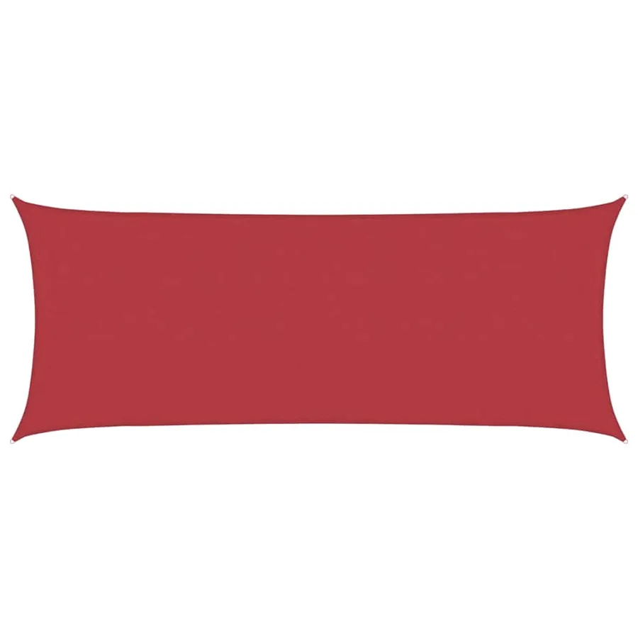 Voile d'ombrage 160 g/m² Rouge 2x4,5 m PEHD - 2
