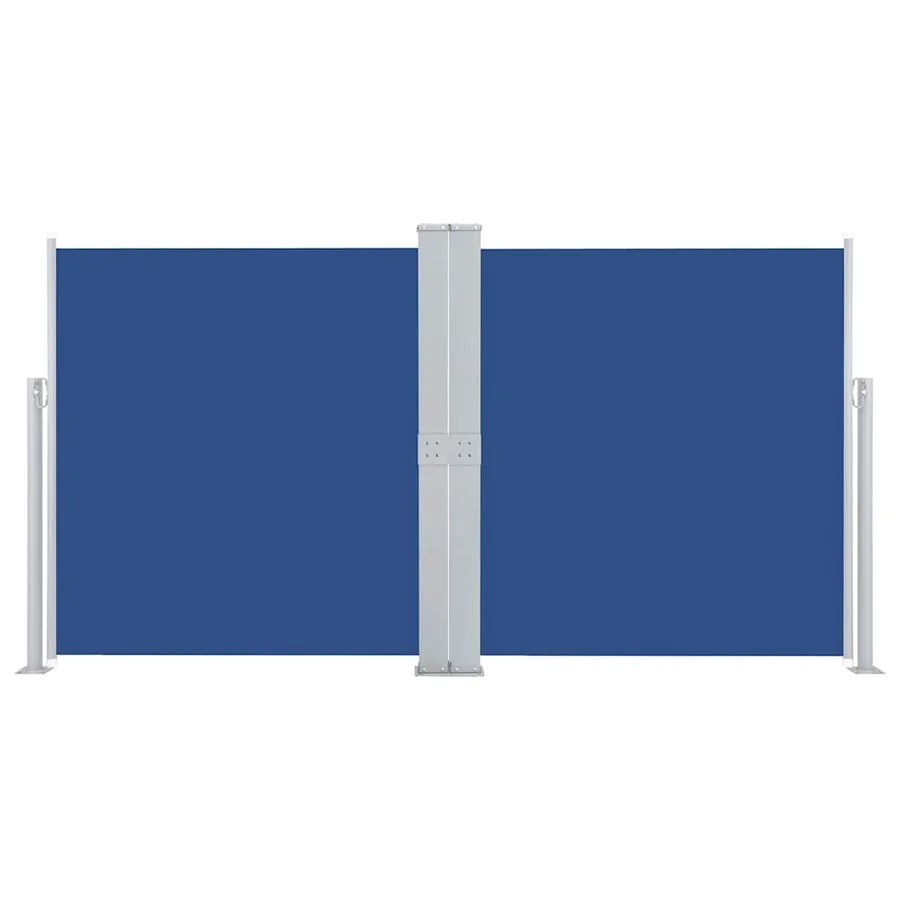 Auvent latéral rétractable Bleu 140 x 600 cm - 3