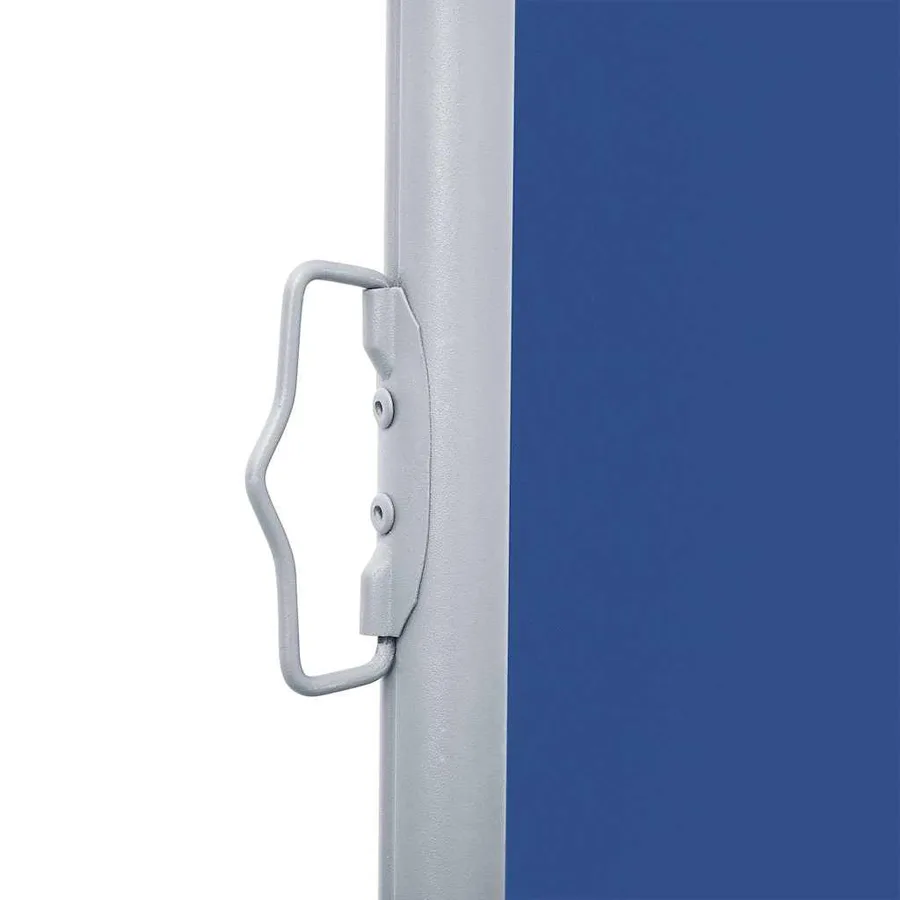Auvent latéral rétractable Bleu 140 x 600 cm - 8