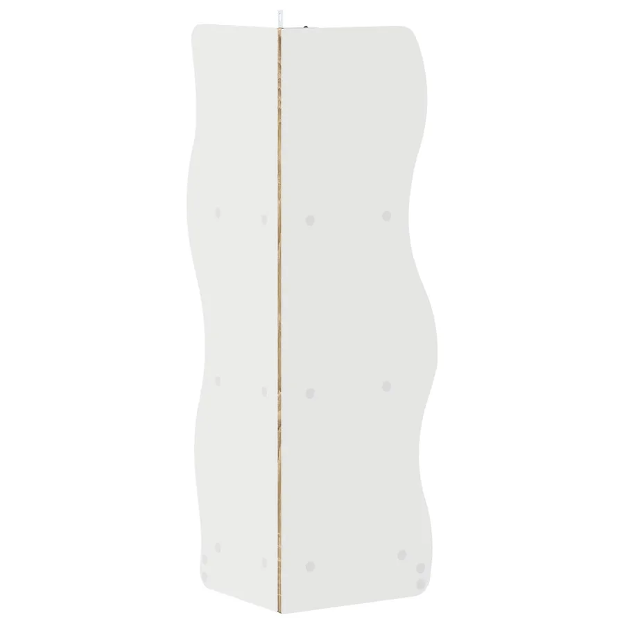 Étagère d'angle Chêne Sonoma 34 x 33 x 102 cm Bois d'ingénierie - 5