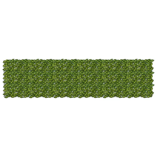 Écran de balcon avec feuilles Vert et jaune 300 x 75 cm