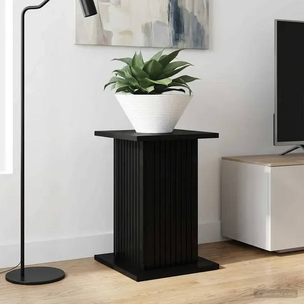 Support de Plante 2 pcs Noir 30,5 x 30 x 43 cm