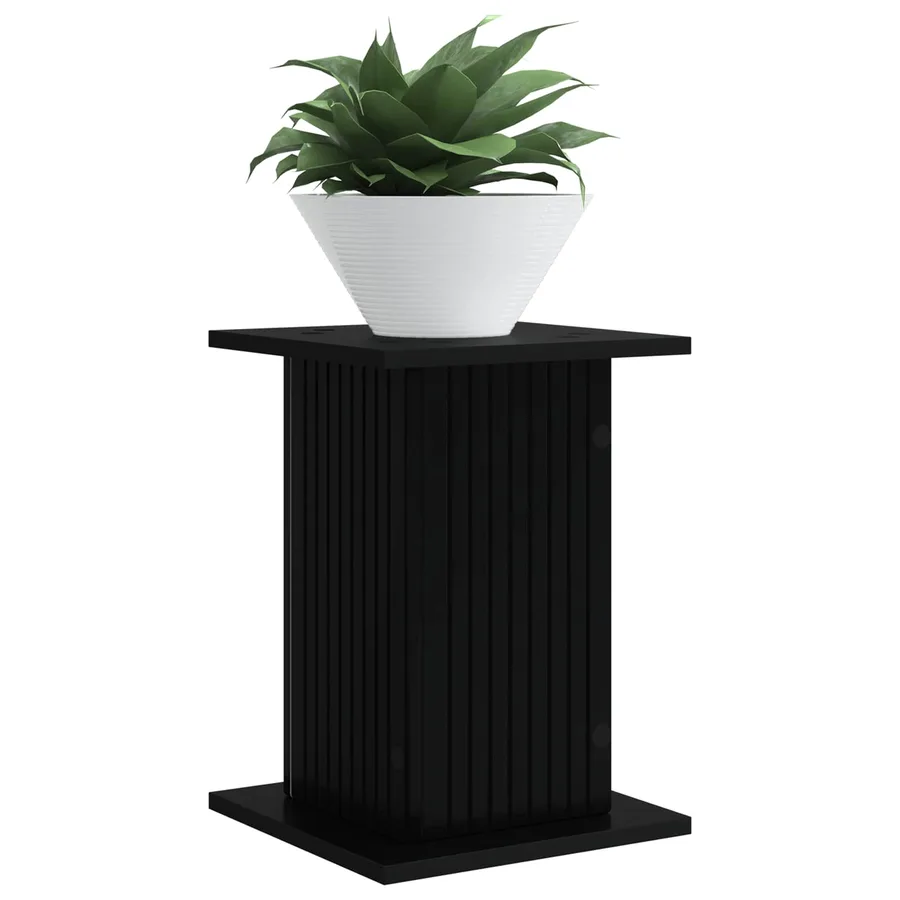 Support de Plante 2 pcs Noir 30,5 x 30 x 43 cm - 3