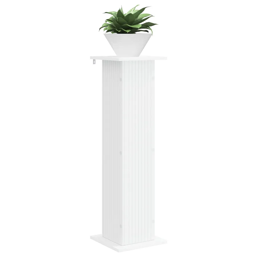 Support de Plante 2 pcs Blanc 30,5 x 30 x 100,5 cm - 3