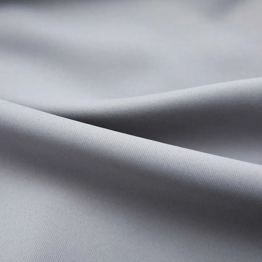 Rideau occultant avec crochets Gris 290x245 cm - 3