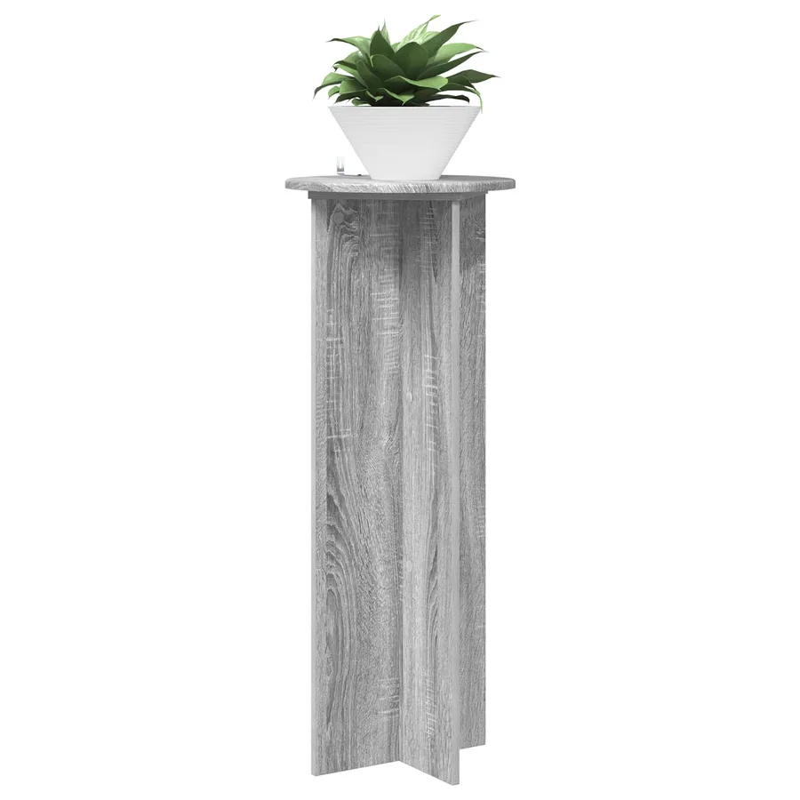 Support de Plante 2 pcs Sonoma gris Ø40 x 100 cm - 3