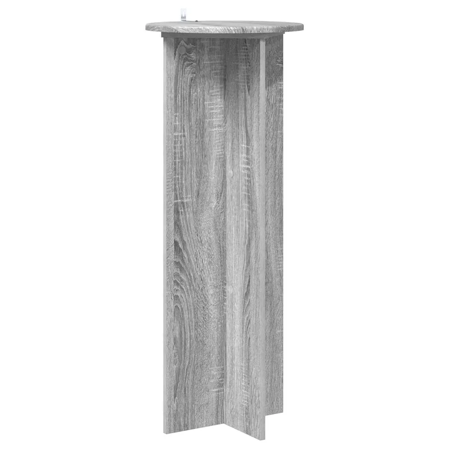 Support de Plante 2 pcs Sonoma gris Ø40 x 100 cm - 5
