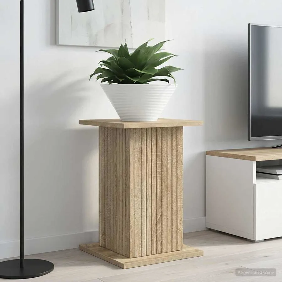 Support de Plante 2 pcs Chêne Sonoma 30,5 x 30 x 43 cm - 4