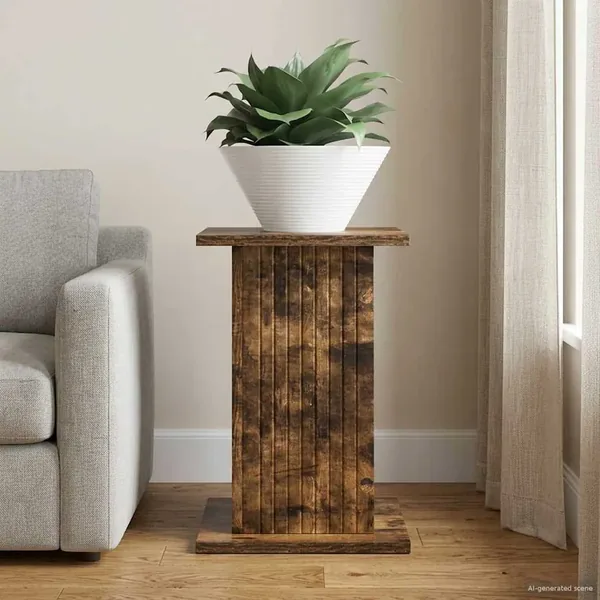 Support de Plante Chêne fumé 30,5 x 30 x 43 cm