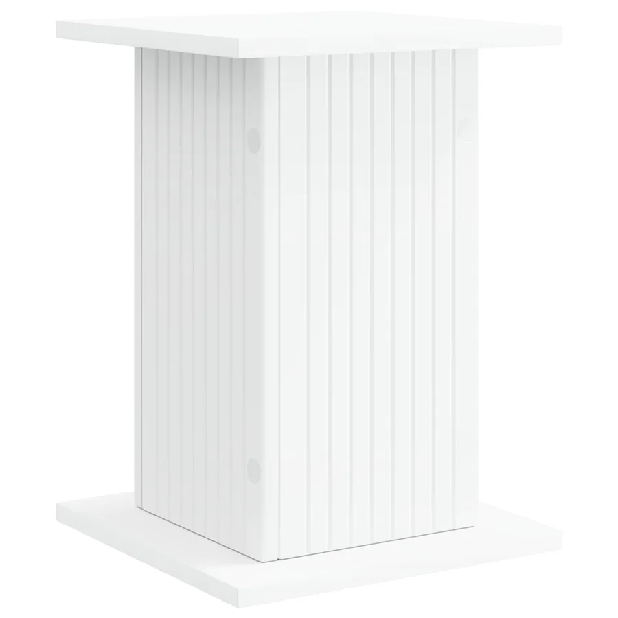 Support de Plante Blanc 30,5 x 30 x 43 cm Bois d'ingénierie - 7