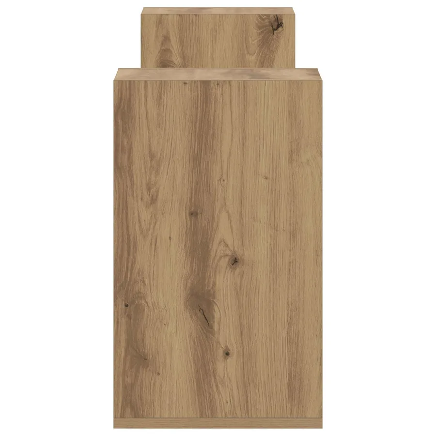 Meuble TV 100 x 30 x 50 cm Chêne artisanal Bois d'ingénierie - 7