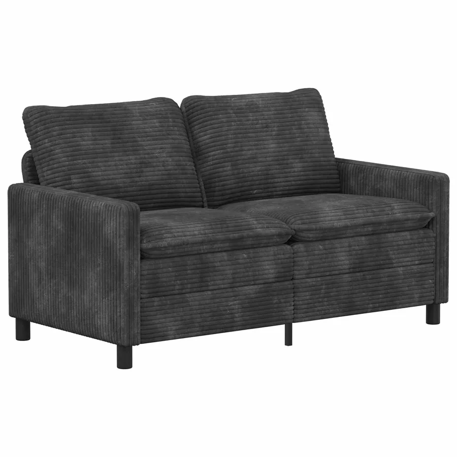 Canapé Gris foncé 156 x 81 x 87,5 cm Polyester - 2