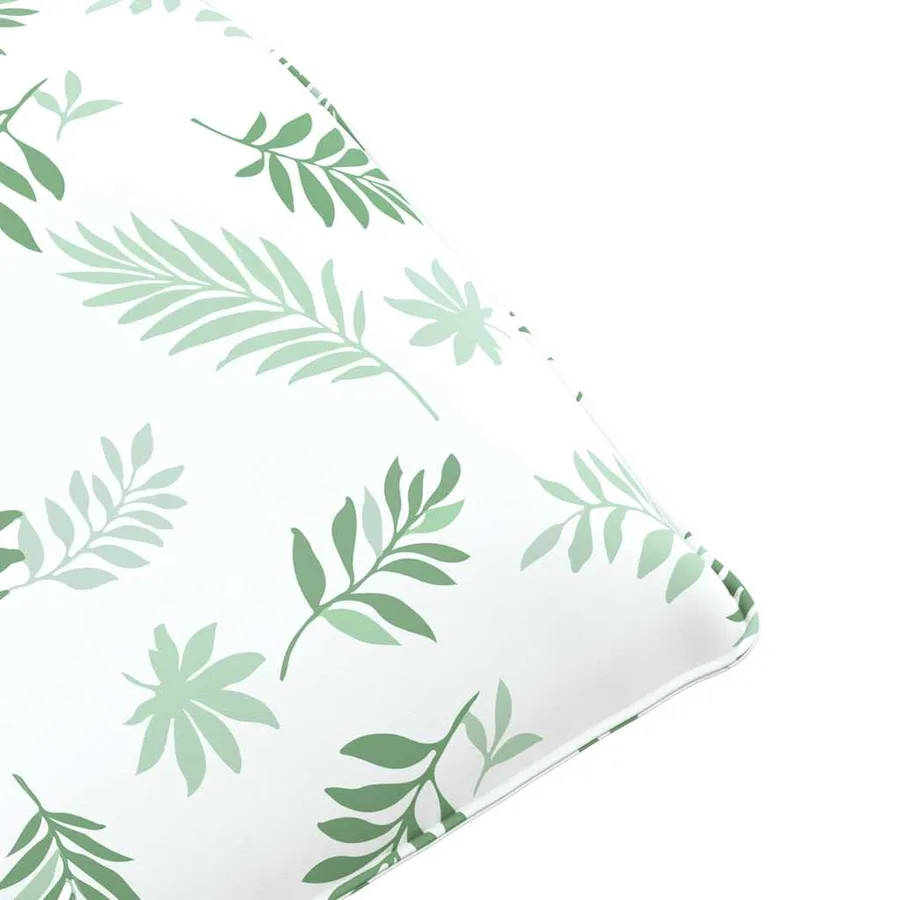 Transat pliant en tissu Oxford motif feuilles 175 x 54 x 8,5 cm - 9