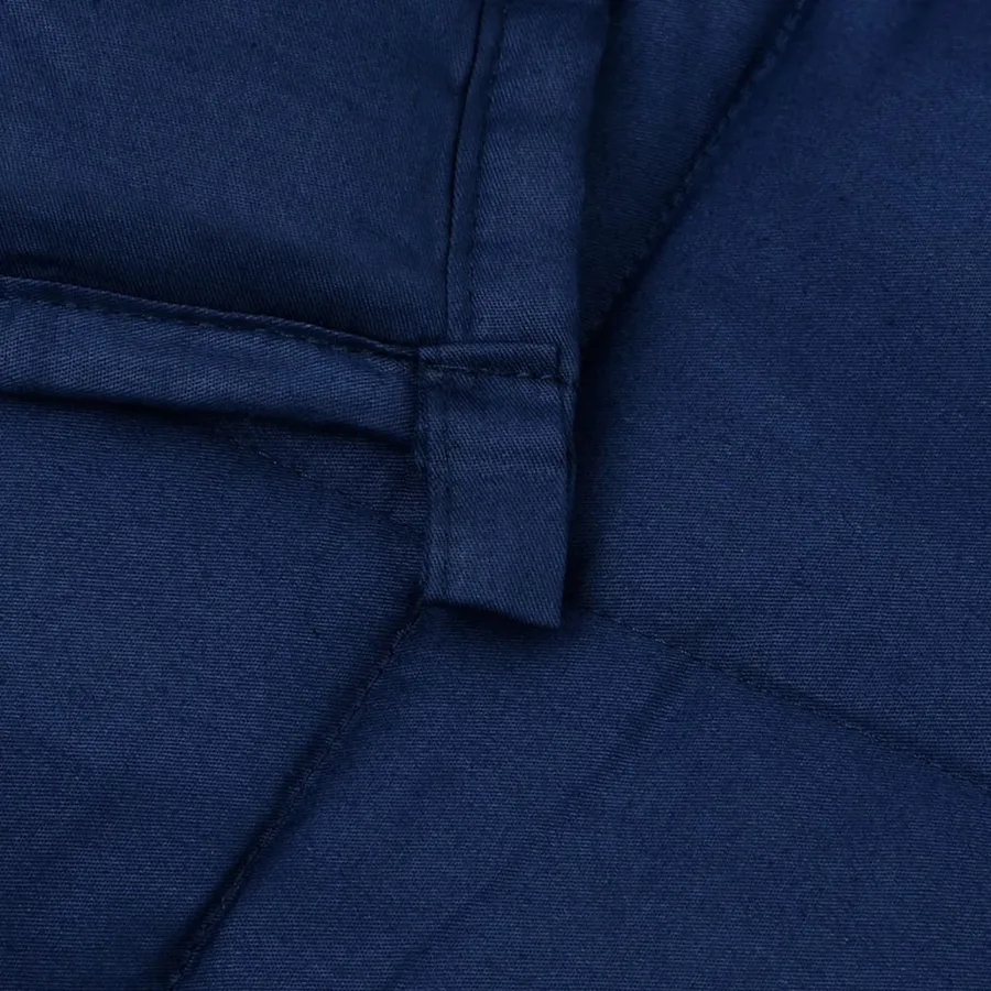 Couverture lestée Bleu 200x220 cm 13 kg Tissu - 5