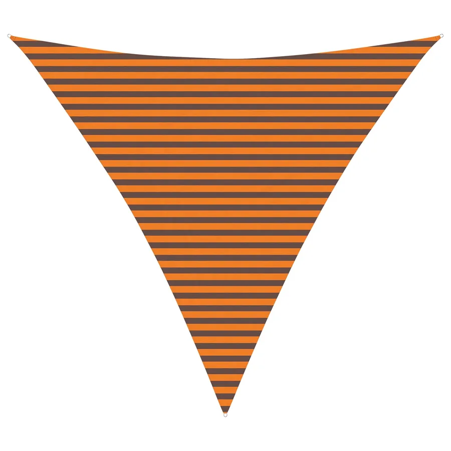 Voile d'ombre Orange et marron 4,5 x 4,5 x 4,5 m - 2