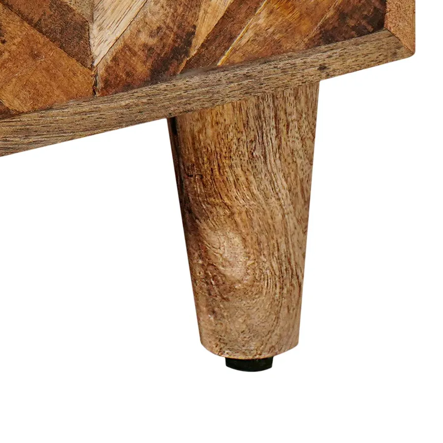 Armoire d'évier Marron 62 x 33 x 58 cm Bois de mangue massif - 9