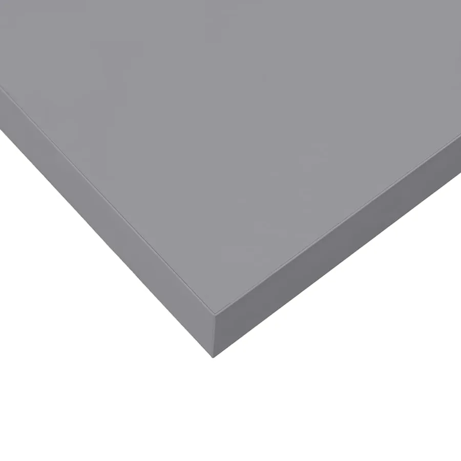Étagères murales flottantes 4 pcs gris 80x23,5x3,8 cm MDF - 12