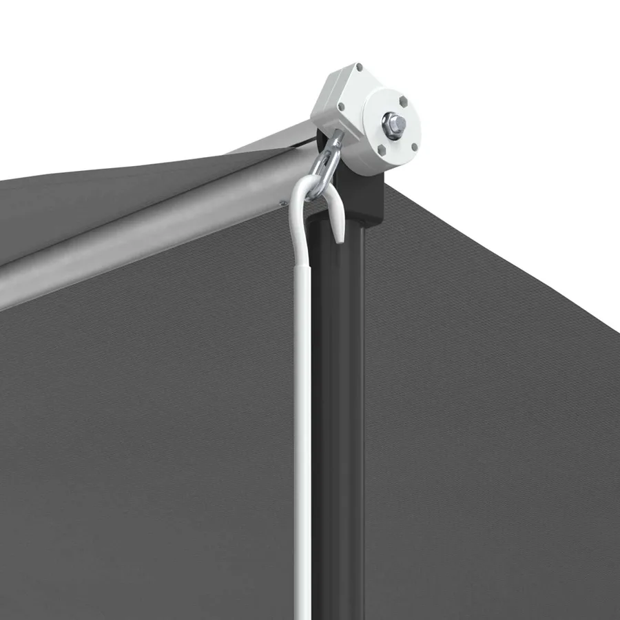 Auvent autoportant Gris 6 x 3 m Polyester - 7