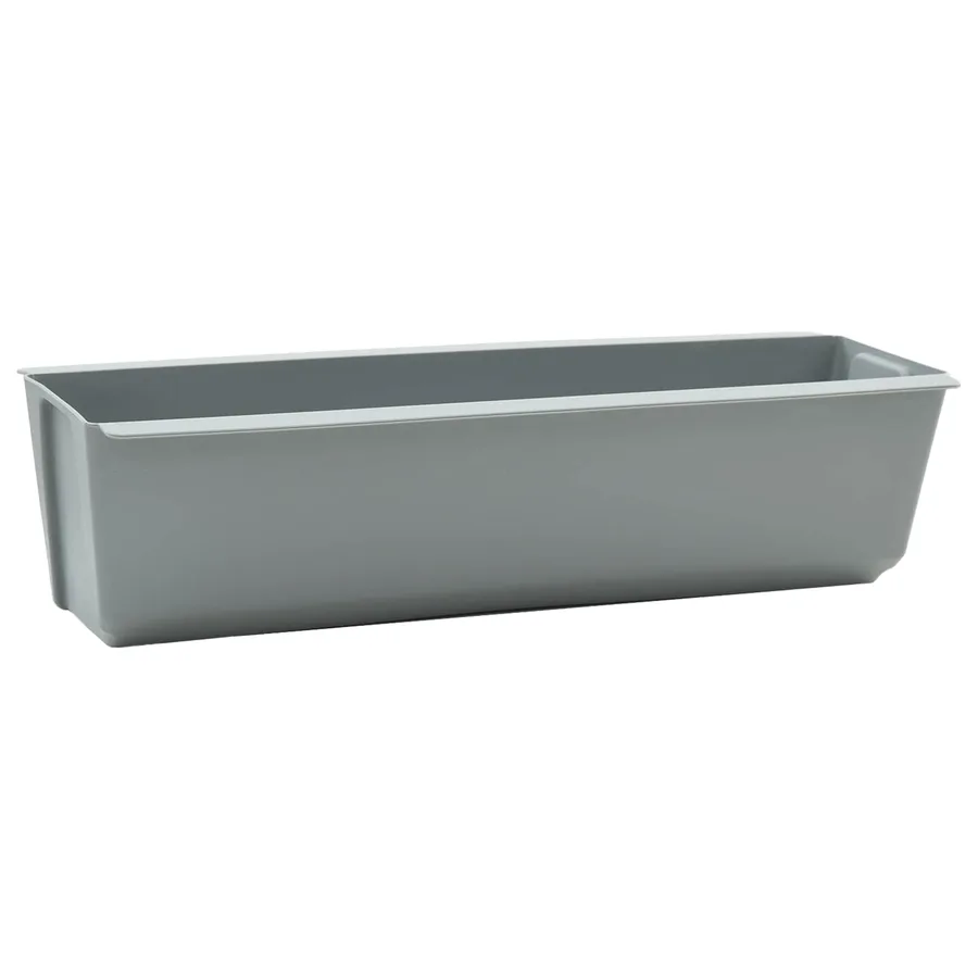 Caisses à fleurs pour palettes Euro 24 pcs Gris clair - 6