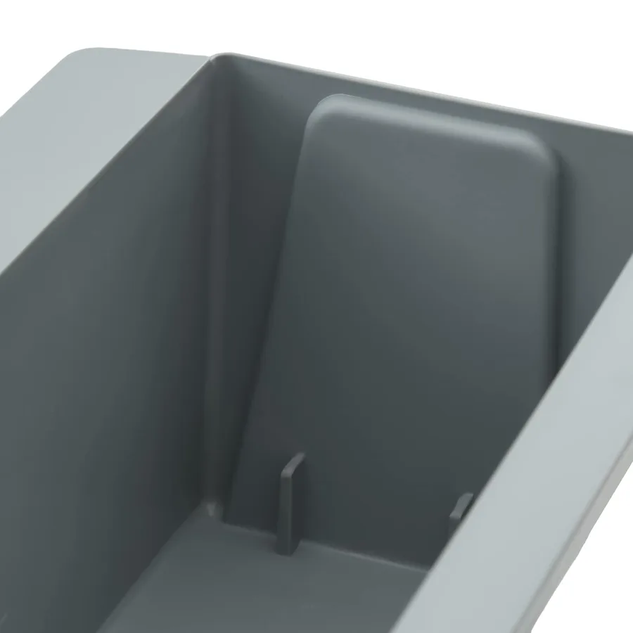 Caisses à fleurs pour palettes Euro 24 pcs Gris clair - 7