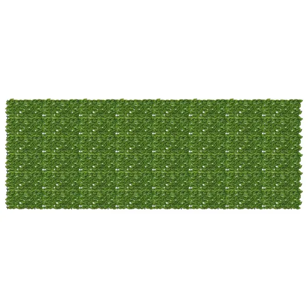 Écran de balcon avec feuilles Vert et jaune 400 x 150 cm